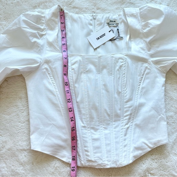 NWT!!! Jason Wu women corset blouse size M - Picture 6 of 7